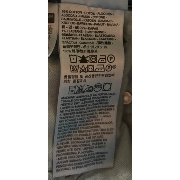 Levi's Men's 511 Dark Wash Slim Fit Jeans Size 28/32 - Picture 7 of 7